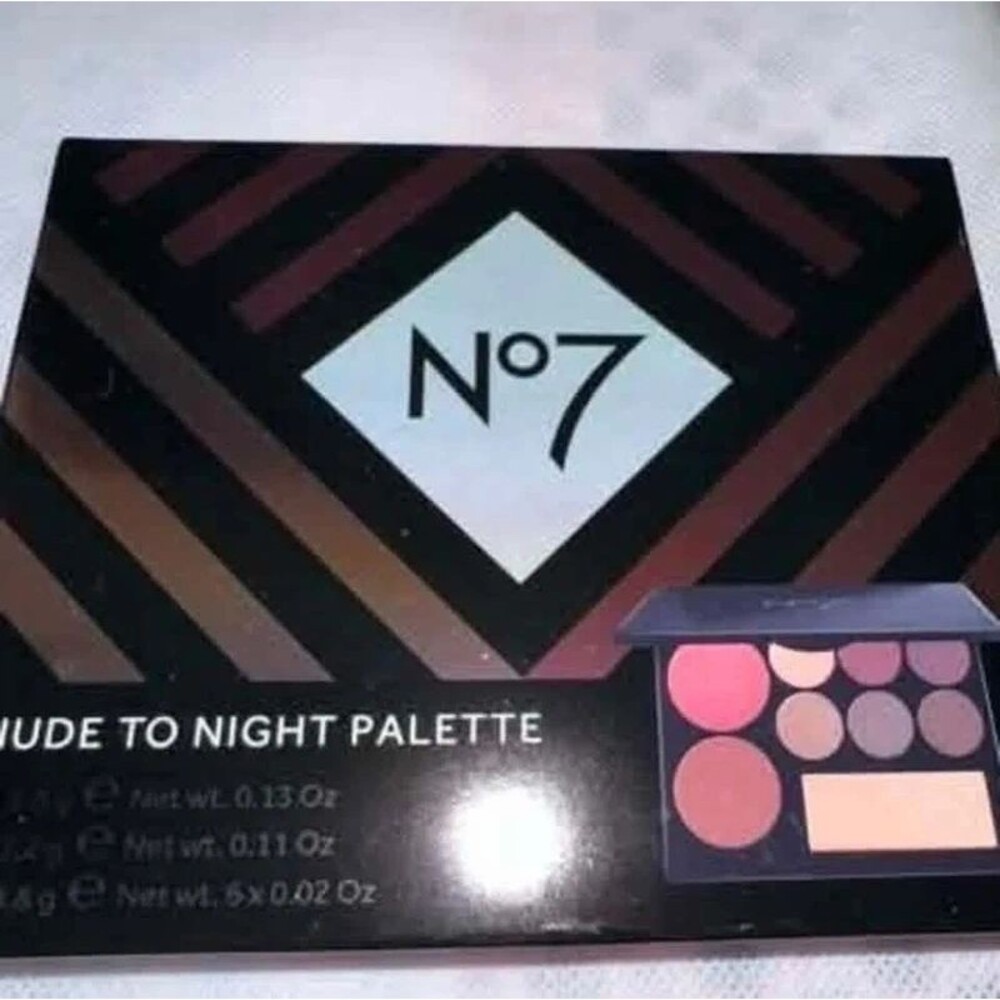 No7 Nude to Night Palette, a multi-use face and eye makeup by Boots No7 UK